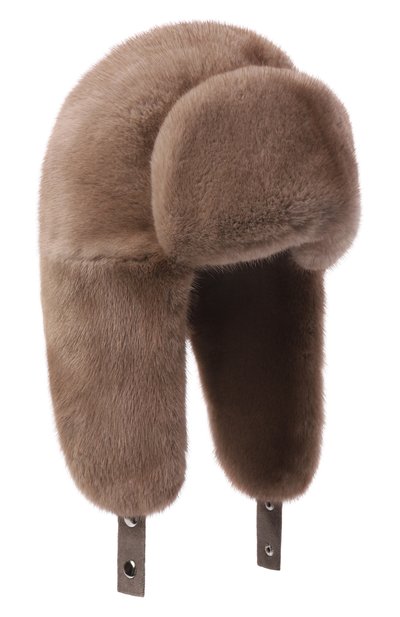 Мужская меховая шапка-ушанка из норки VICTORIA KUSENKOVA, арт. 321900033227