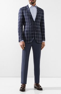 Хлопковая сорочка с воротником кент GIORGIO ARMANI, арт. 8WGCCZMR/TZ262, фото 2