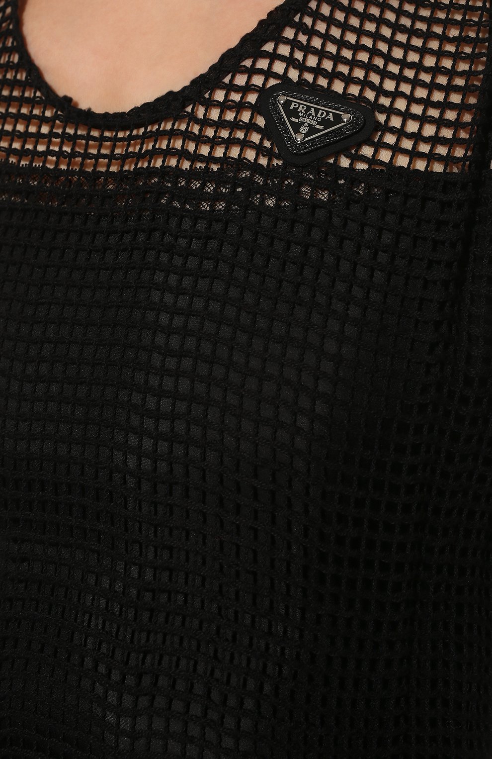 Хлопковое платье PRADA, арт. P3G49L-10JY-F0002-221, фото 5