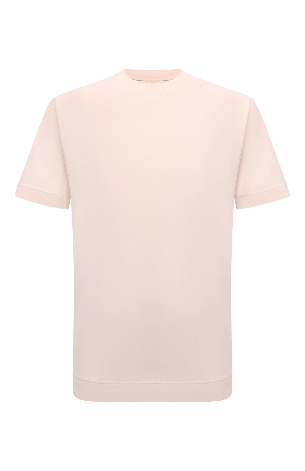 Хлопковая футболка CIRCOLO 1901 светло-розового цвета по цене 13950 руб., арт. CN4476, фото 1 Хлопковая футболка CIRCOLO 1901, арт. CN4476, фото 1