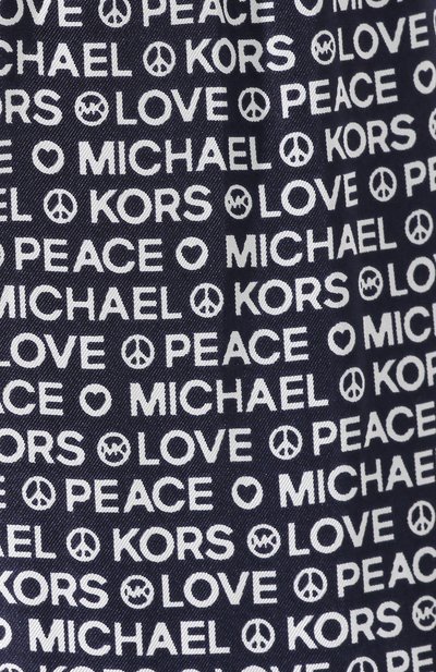 Шелковые брюки MICHAEL MICHAEL KORS, арт. MS93H6UAWV, фото 5
