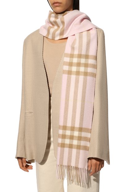 Кашемировый шарф BURBERRY, арт. 8016396, фото 3