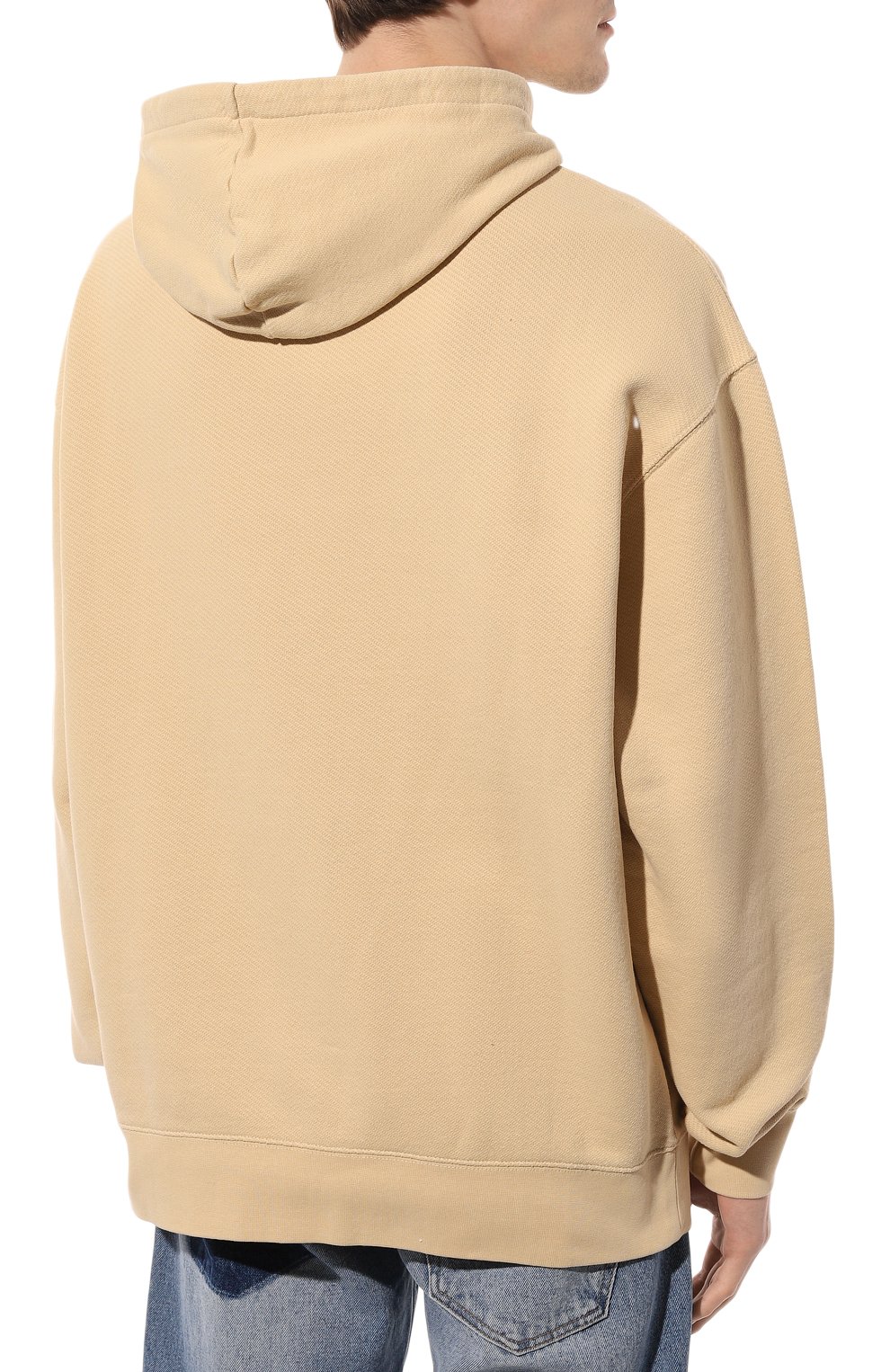 Хлопковое худи JACQUEMUS, арт. 22H226JS070/2088PRINTLOGOSPIRALBEIGE, фото 4