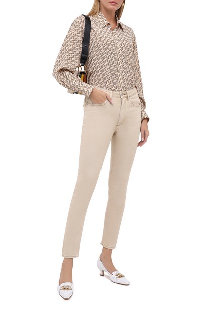 Шелковая рубашка BURBERRY, арт. 8032108, фото 2