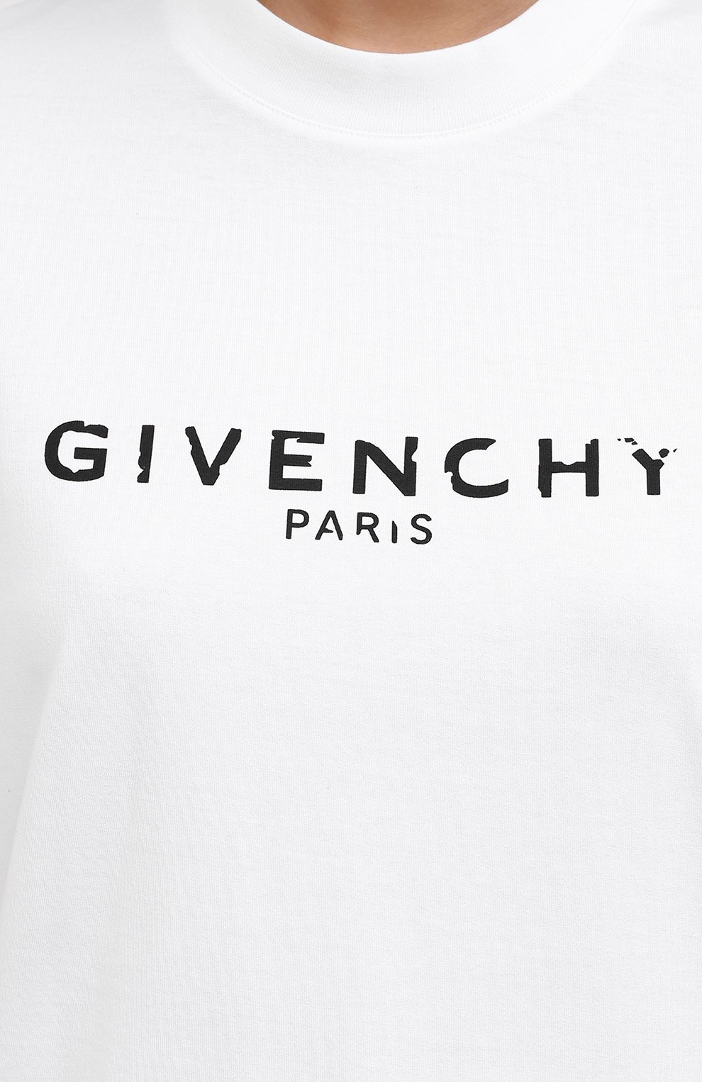 Хлопковая футболка GIVENCHY, арт. BW708H3Z0Y, фото 5