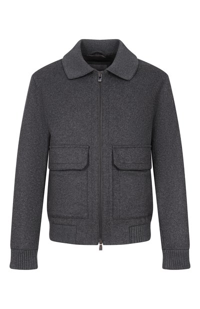 Мужской бомбер из шерсти и кашемира CORNELIANI, арт. 28L5G3/2A20188