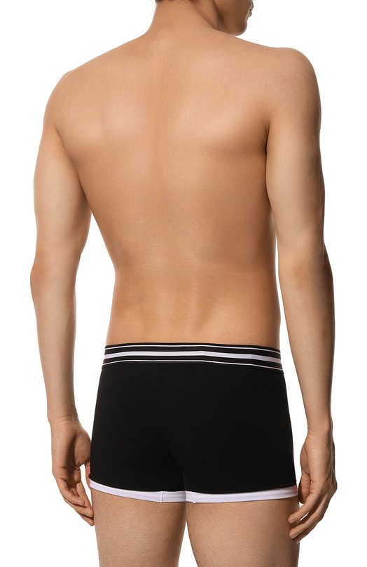 Хлопковые боксеры Dolce & Gabbana M4F36J/FUECH Чёрный  M4F36J/FUECH Фото 3