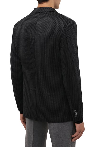 Шерстяной пиджак ZILLI, арт. MNW-ECX3-1-F6693/0001, фото 4