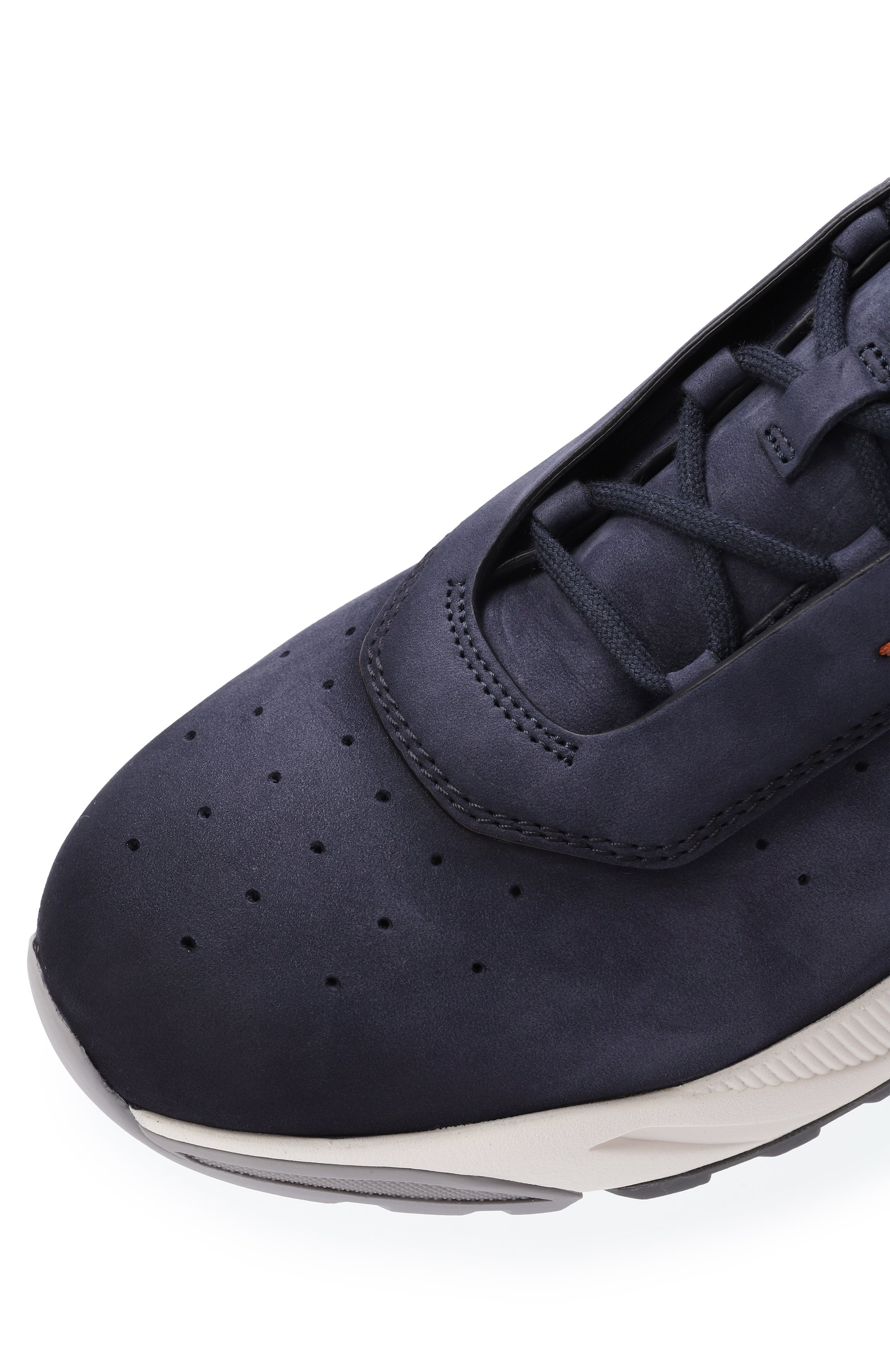 Кроссовки innova из нубука SANTONI темно-синего цвета по цене 79950 руб., арт. MBIG22032BGRT0PQ, фото 7 Кроссовки innova из нубука SANTONI, арт. MBIG22032BGRT0PQ, фото 7