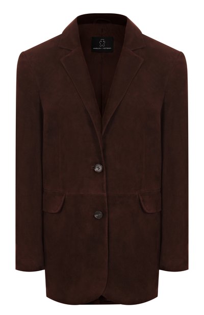 Женский замшевый жакет MASLOV, арт. MZP02