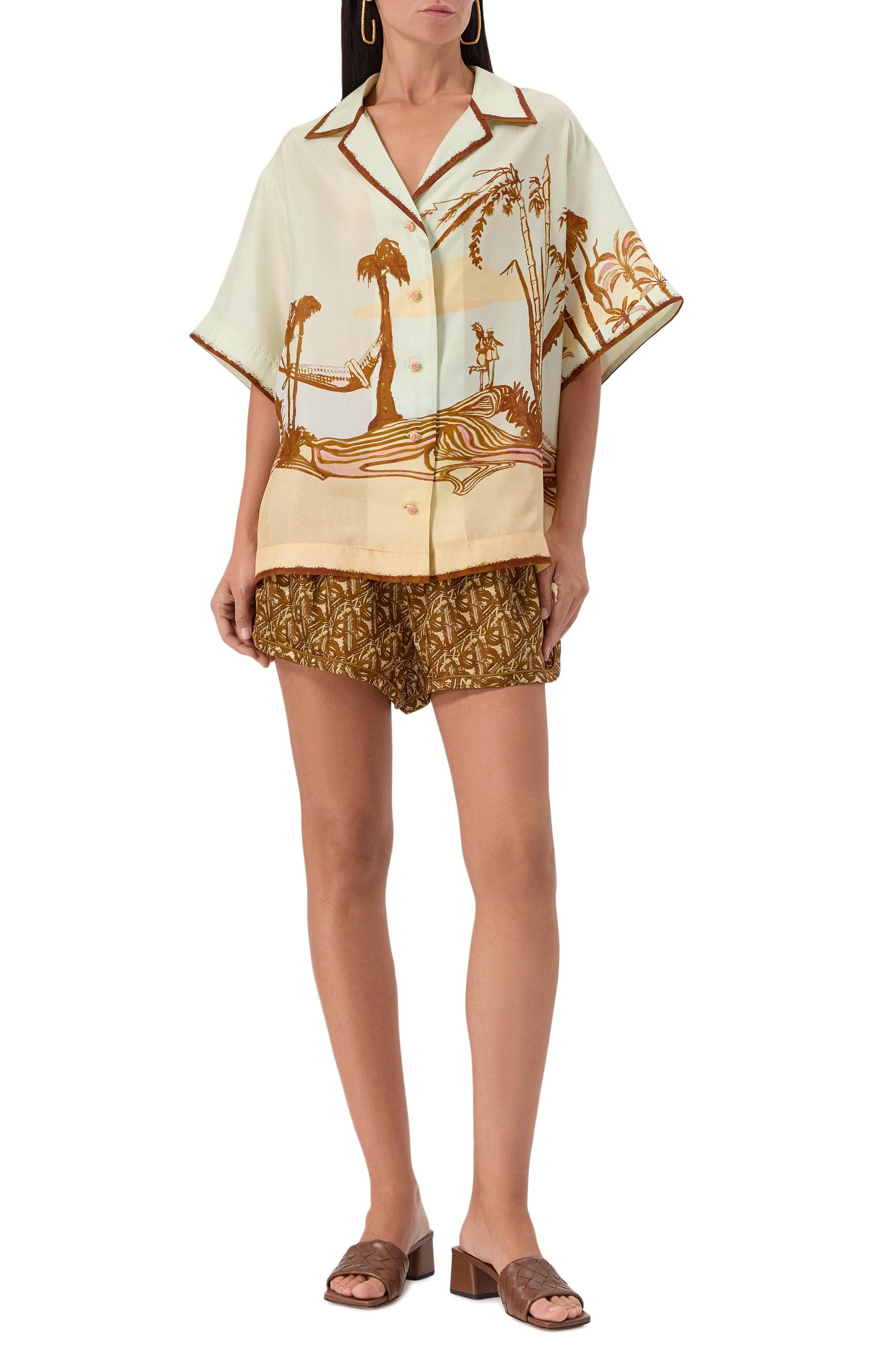 Шелковая рубашка ZIMMERMANN, арт. 3570TSS254, фото 2