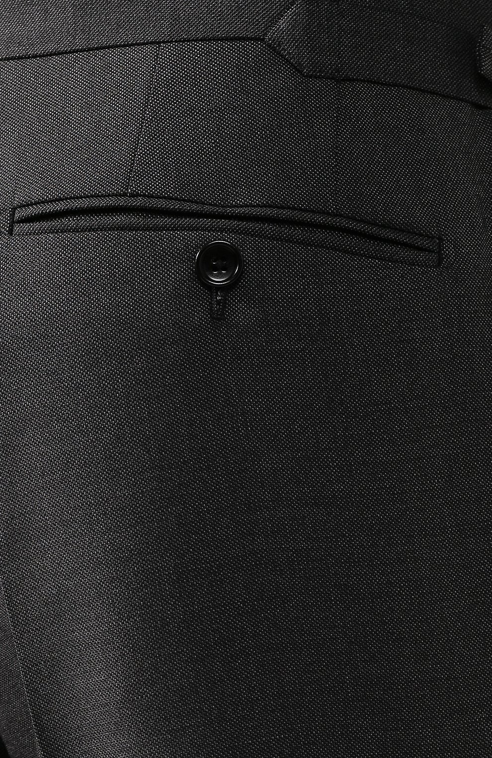 Костюм с двубортным пиджаком из смеси шерсти и шелка TOM FORD, арт. 438R12/21SD4Z, фото 7