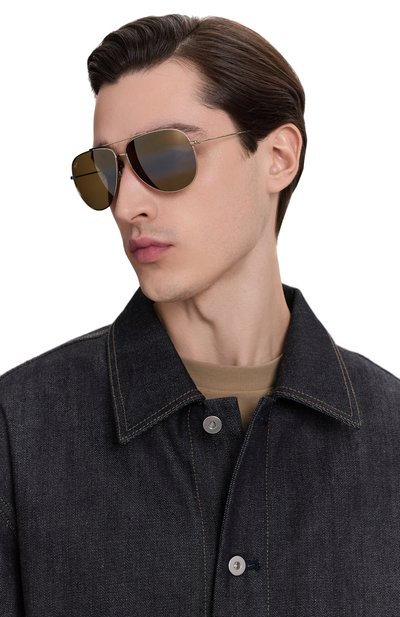 Солнцезащитные очки MAUI JIM коричневого цвета по цене 21000 руб., арт. MJH674 16B-004, фото 2 Солнцезащитные очки MAUI JIM, арт. MJH674 16B-004, фото 2
