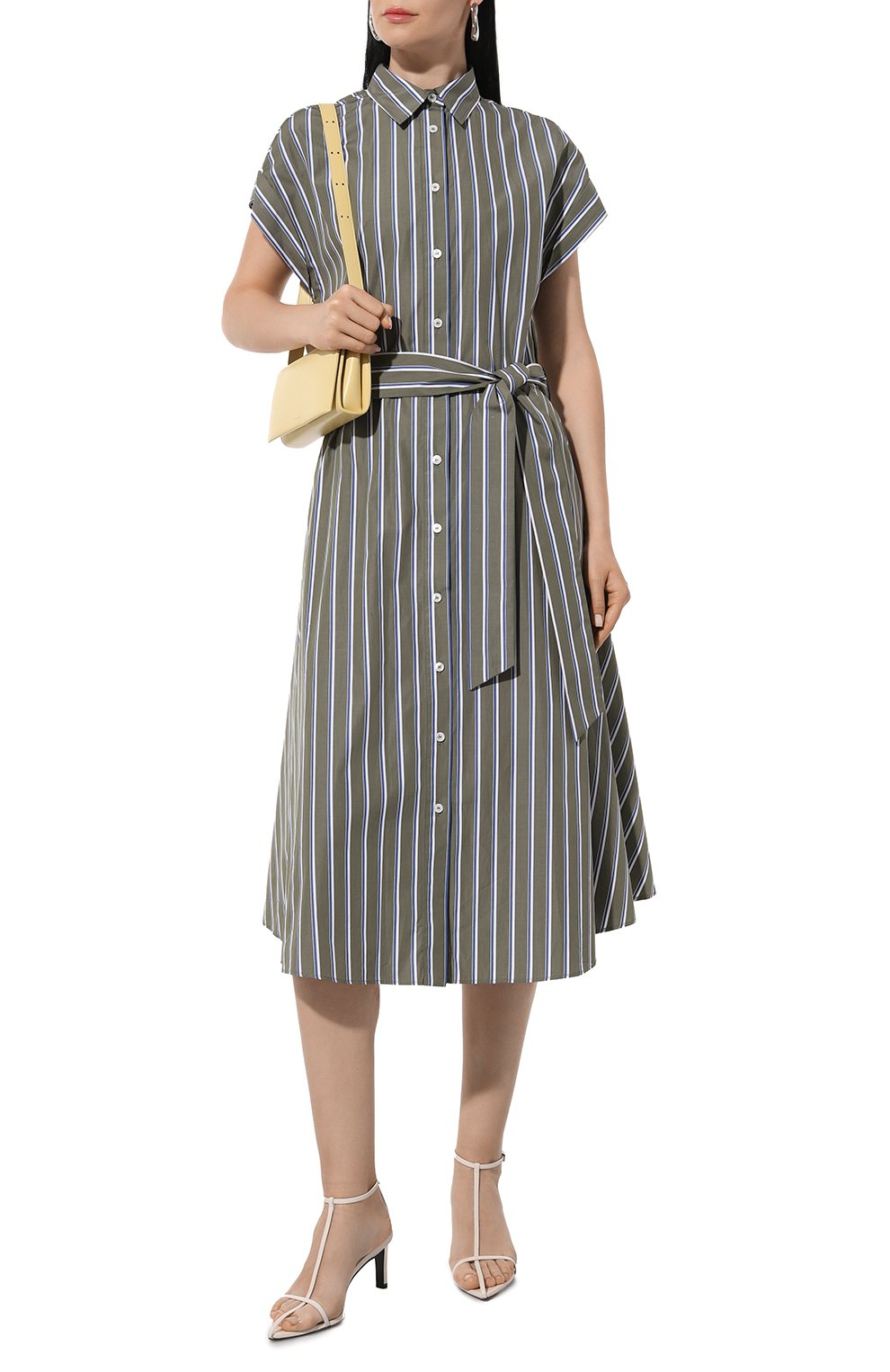 Хлопковое платье KITON, арт. D55375H08808, фото 2