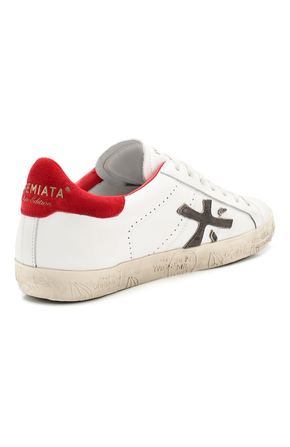 Кожаные кеды steven PREMIATA, арт. STEVEN/VAR4719, фото 4