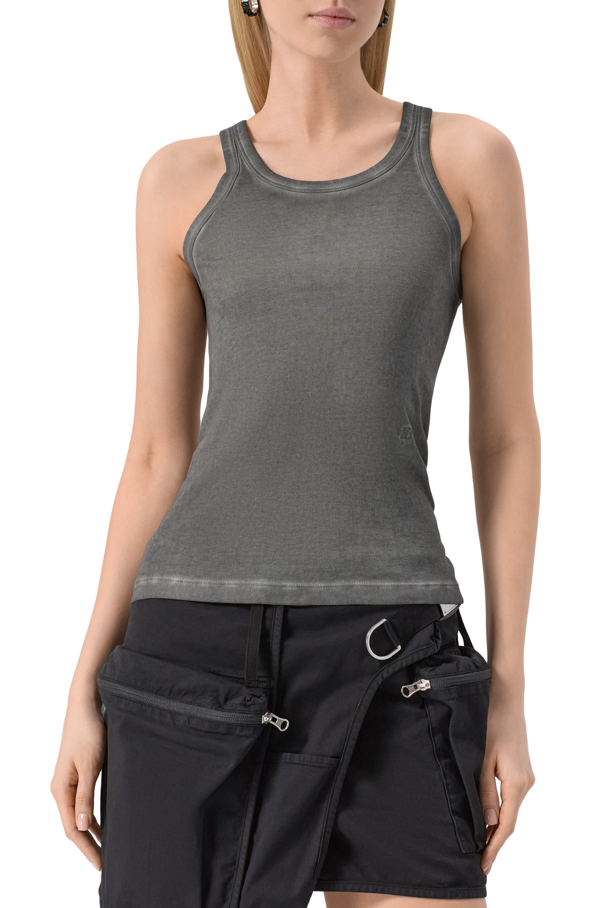 Хлопковая майка HELMUT LANG, арт. 010HW506, фото 3