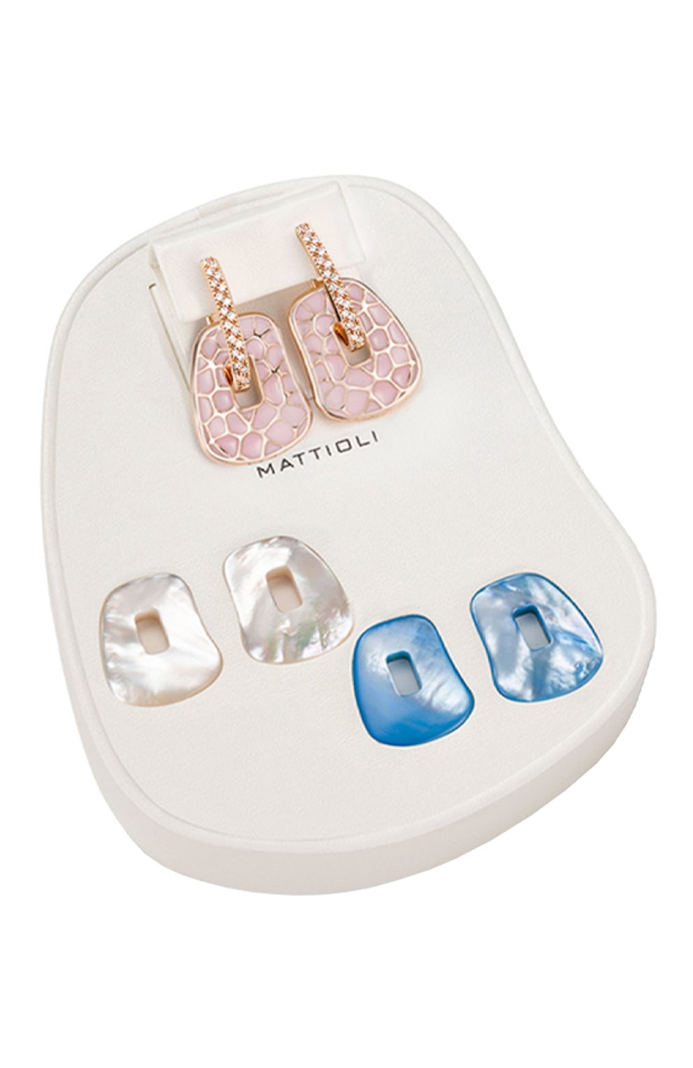 Серьги puzzle safari MATTIOLI, арт. MOR054R075W, фото 2