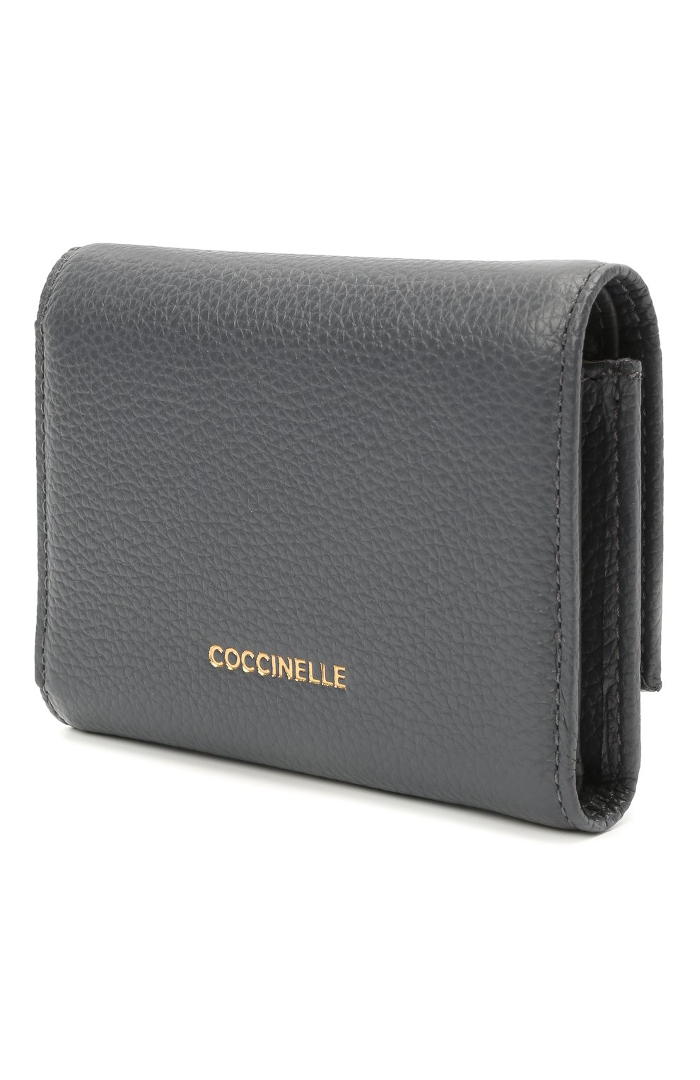 Кожаный кошелек COCCINELLE серого цвета по цене 11300 руб., арт. E2 HI5 11 10 01, фото 2 Кожаный кошелек COCCINELLE, арт. E2 HI5 11 10 01, фото 2