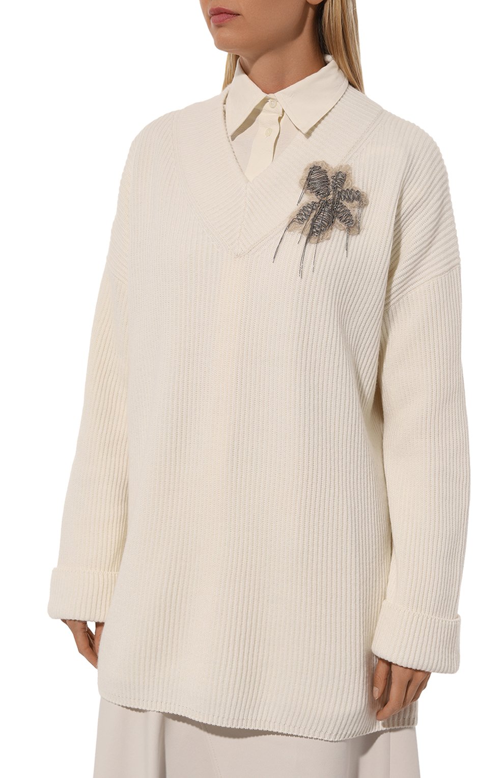 Кашемировое платье BRUNELLO CUCINELLI, арт. M12709A92P, фото 3