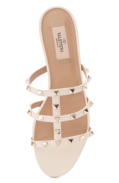 Кожаные шлепанцы rockstud VALENTINO, арт. VW2S0C49/V0D, фото 5