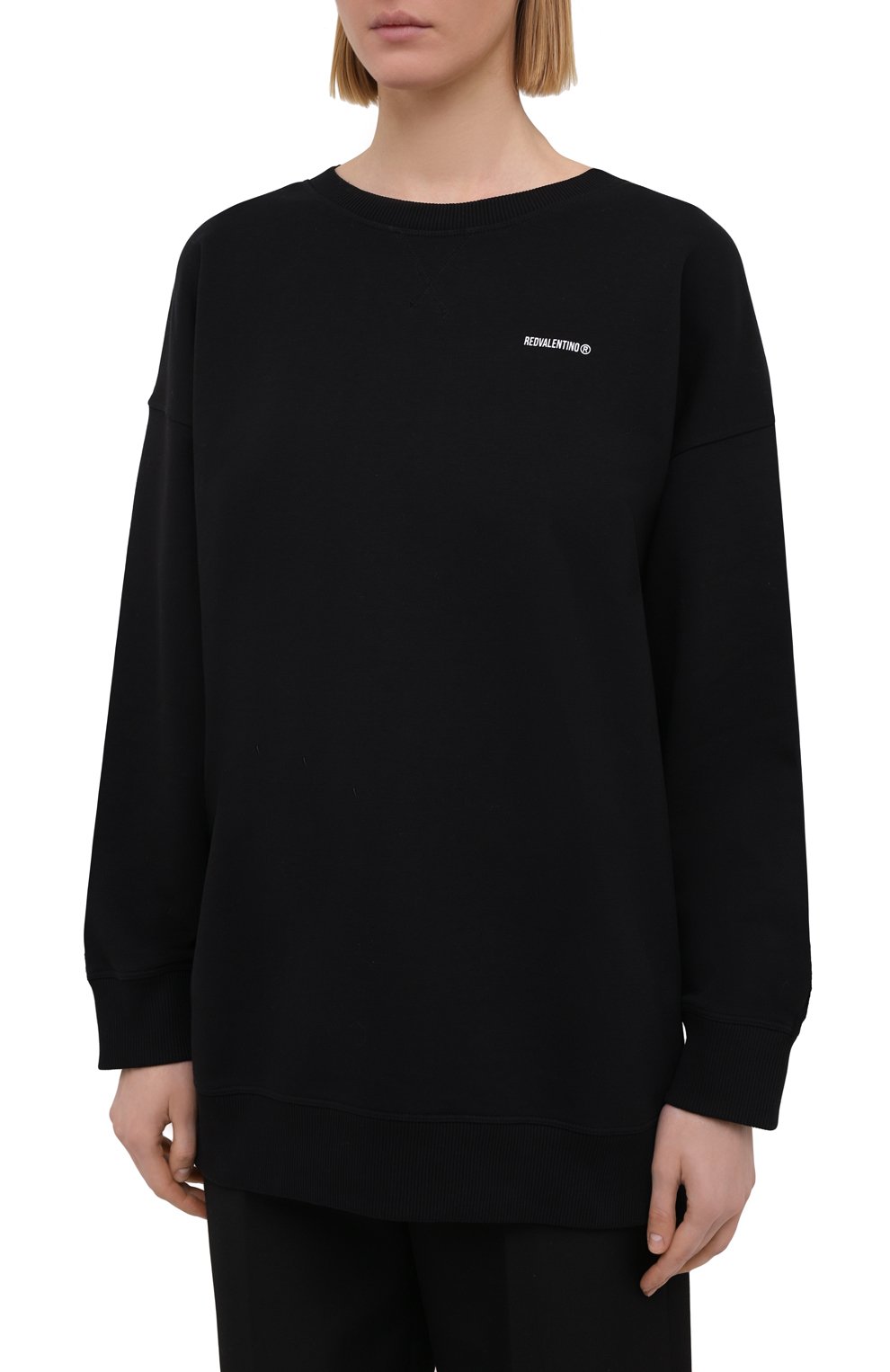 Хлопковый свитшот REDVALENTINO, арт. VR3MF06M/5PJ, фото 3