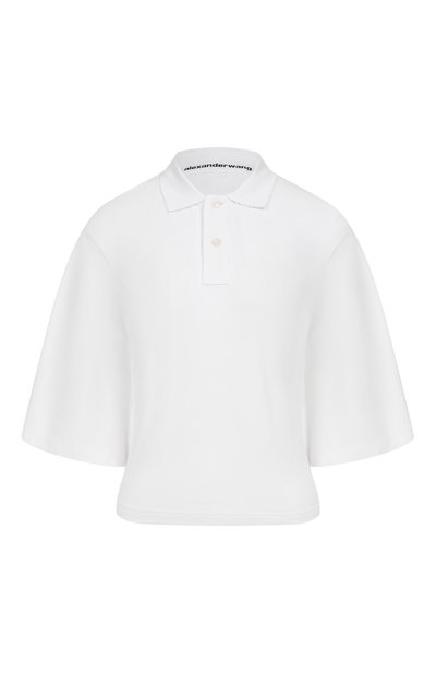 Женское хлопковое поло ALEXANDER WANG, арт. 1CC3261321