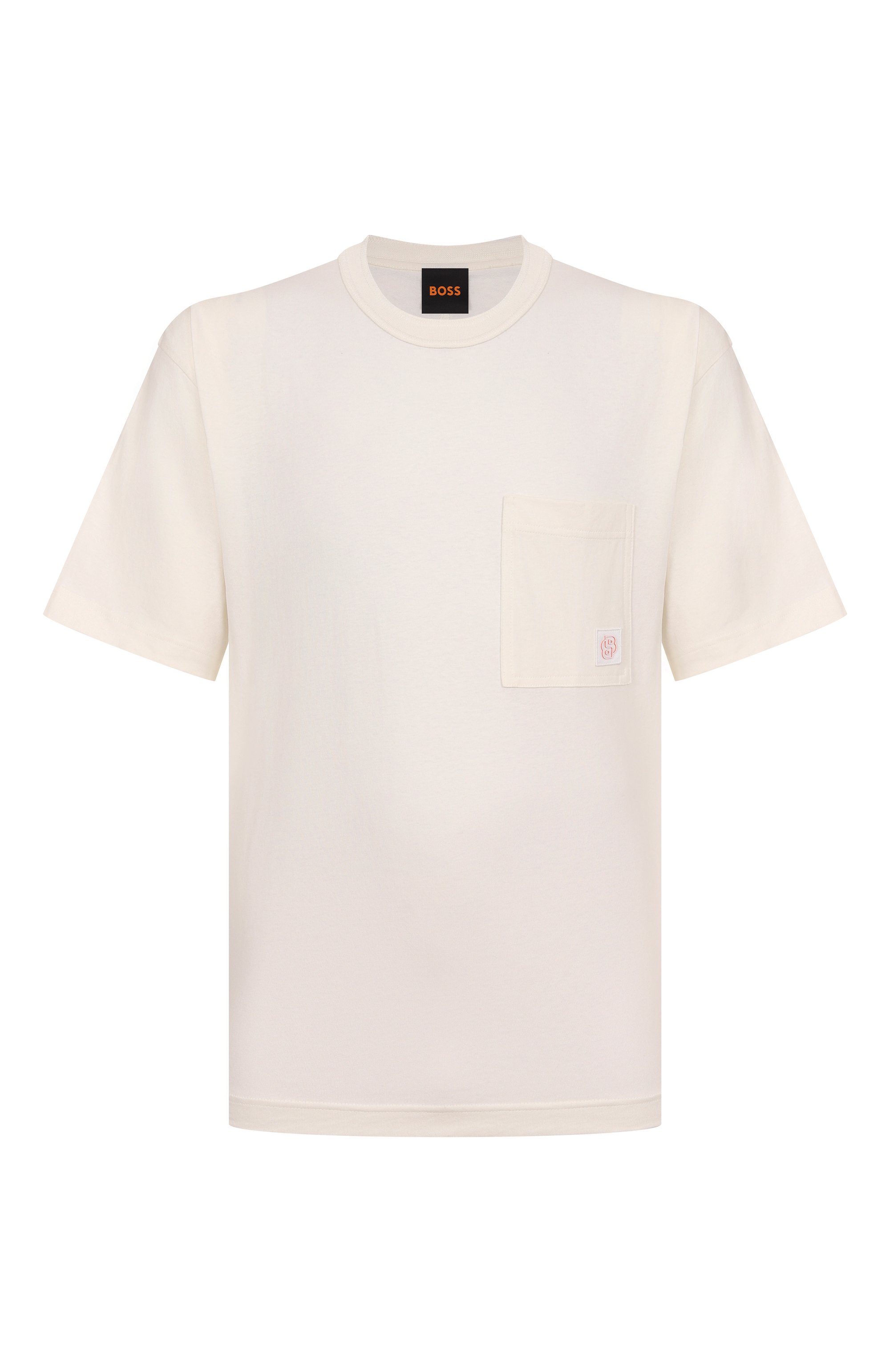 Хлопковая футболка BOSS ORANGE, арт. 50536784, фото 1