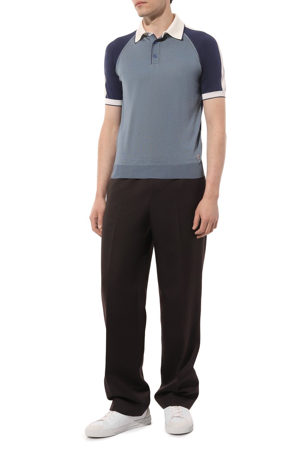 Шелковое поло STEFANO RICCI, арт. K616309P13/F23119, фото 2