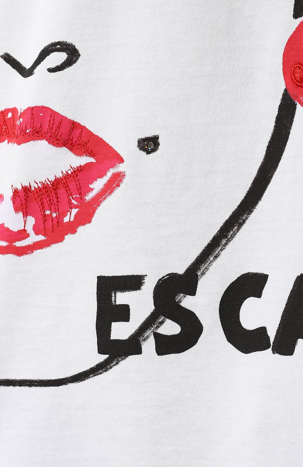 Хлопковая футболка ESCADA SPORT, арт. 5029955, фото 5