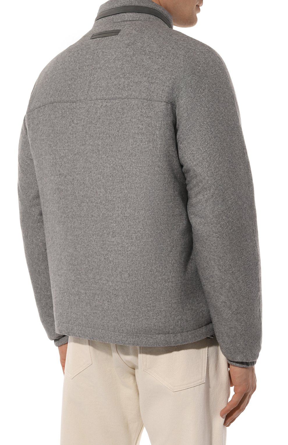 Куртка из шелка и кашемира ZEGNA, арт. UCT81A6/C106, фото 4