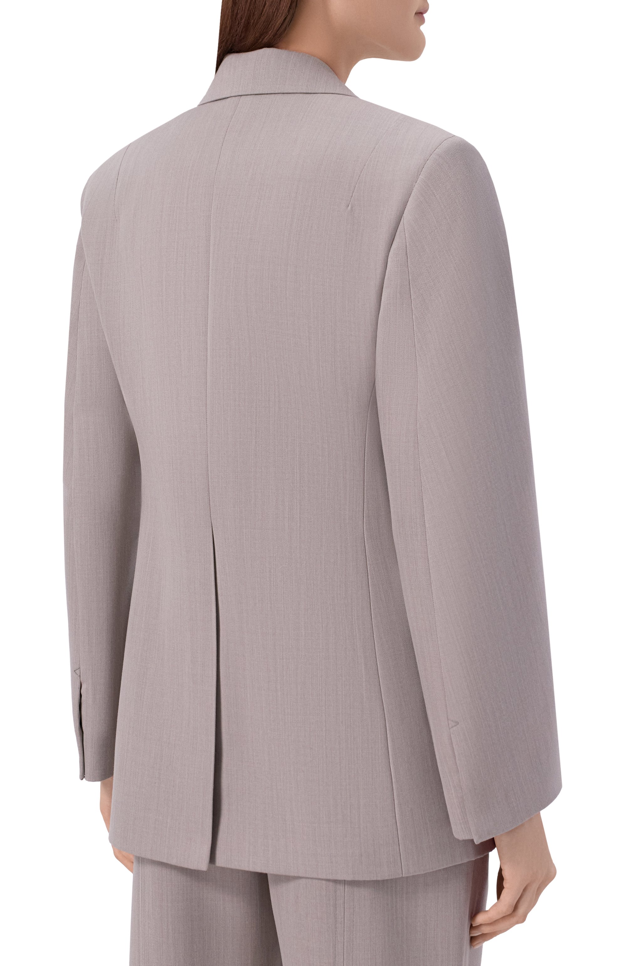 Шерстяной жакет BOTTEGA VENETA серого цвета по цене 539500 руб., арт. 863004/V6DE0, фото 4 Шерстяной жакет BOTTEGA VENETA, арт. 863004/V6DE0, фото 4