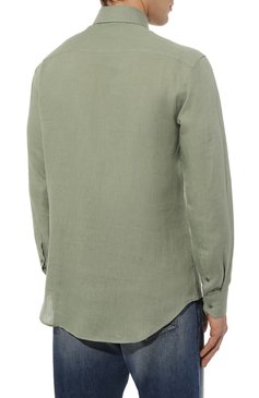 Льняная рубашка GIORGIO ARMANI, арт. 8WGCCZ98/TZC62, фото 4