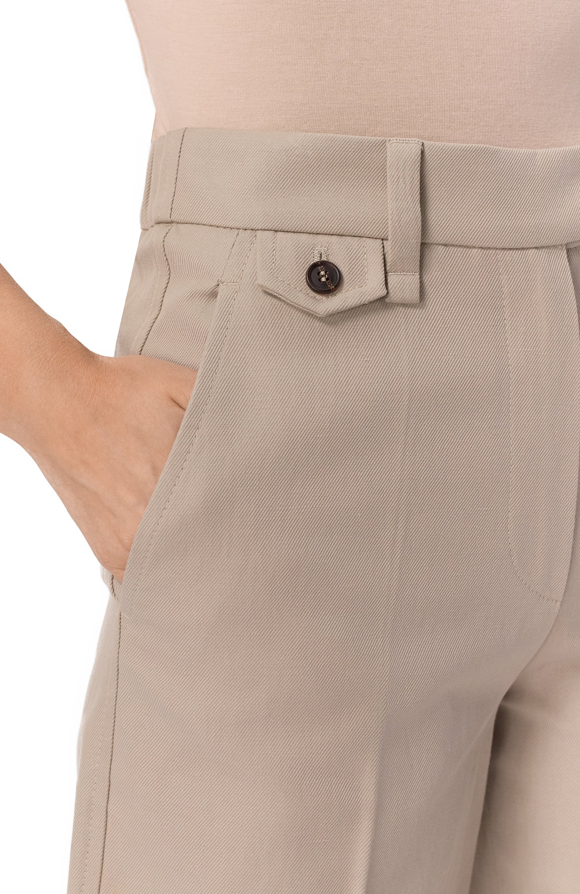 Шорты из хлопка и льна BRUNELLO CUCINELLI, арт. ML145P8866, фото 5