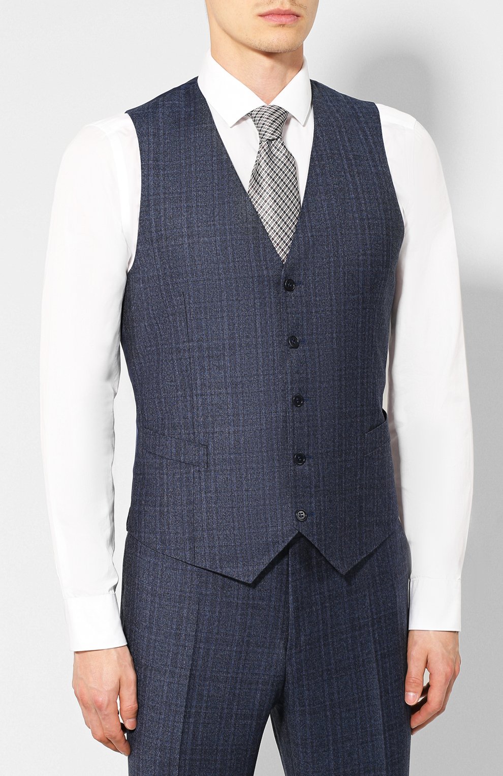 Шерстяной костюм-тройка CANALI, арт. 19227/93/BF00754, фото 2