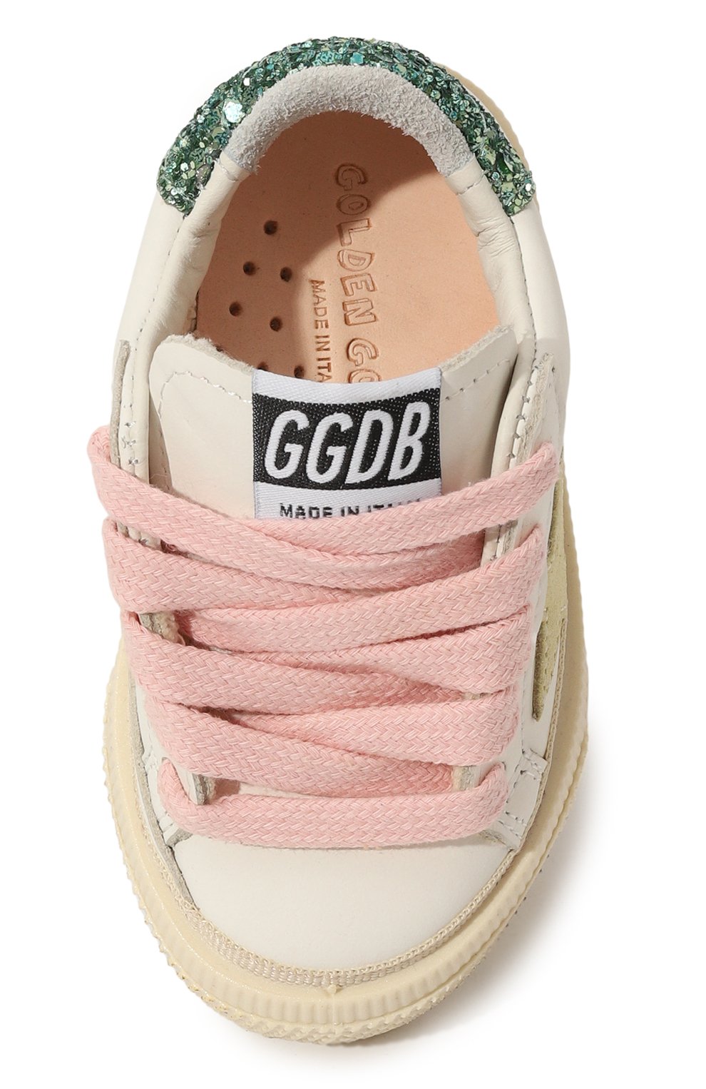 Кожаные кеды may GOLDEN GOOSE DELUXE BRAND, арт. GJF00112.F003302, фото 4