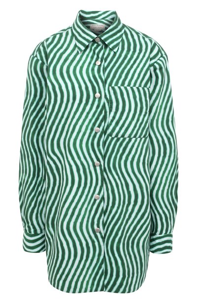 Женская хлопковая рубашка DRIES VAN NOTEN, арт. 211-30731-2009