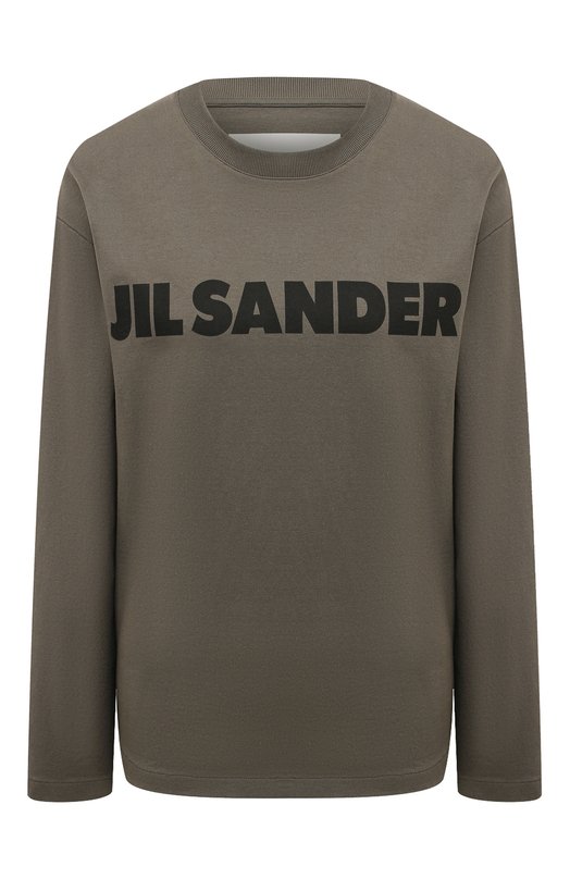 фото Хлопковый лонгслив jil sander