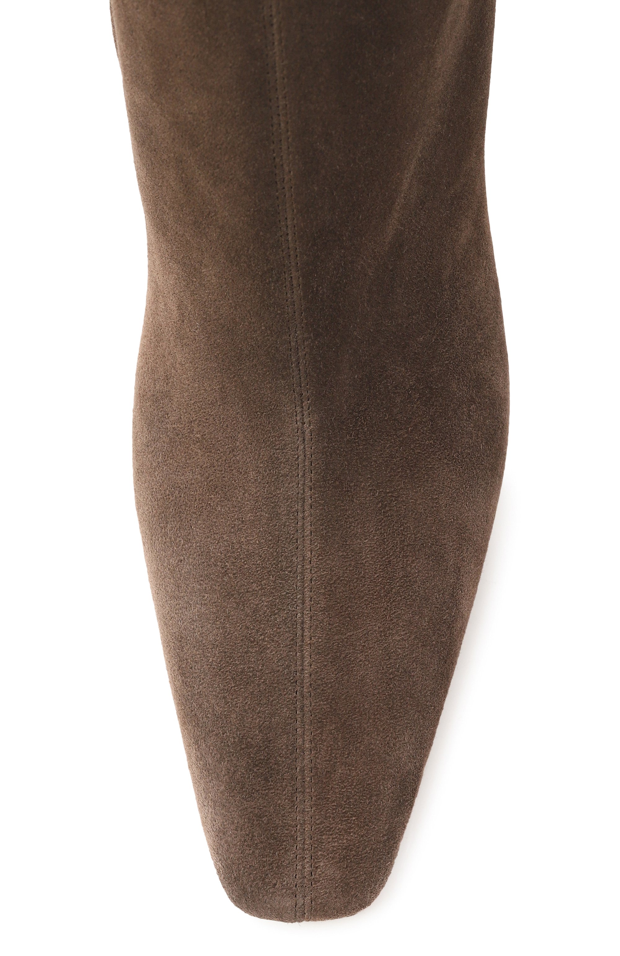 Замшевые ботильоны jill 95 SAINT LAURENT, арт. 806674/27DAB, фото 6