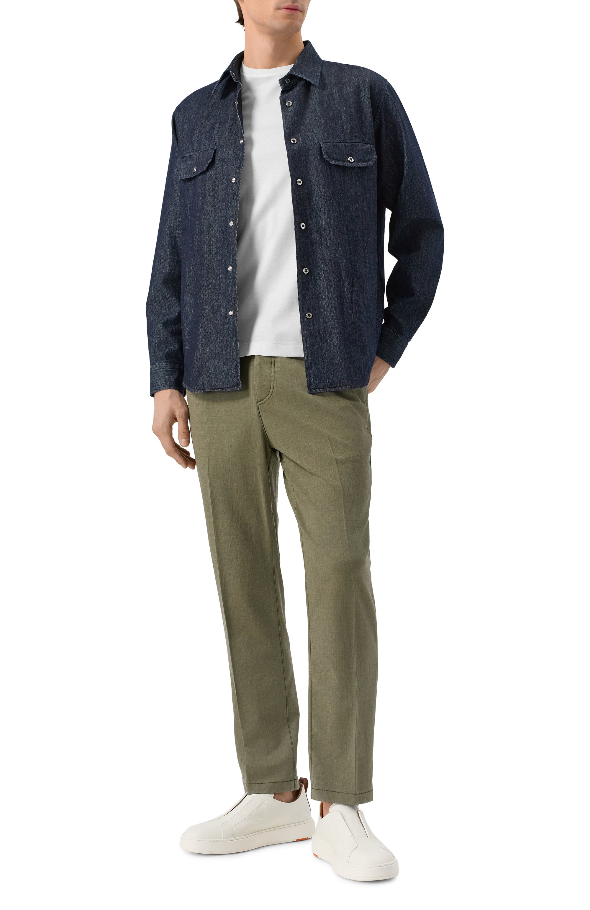 Джинсовая рубашка STEFANO RICCI, арт. SP007739/EX2915, фото 2