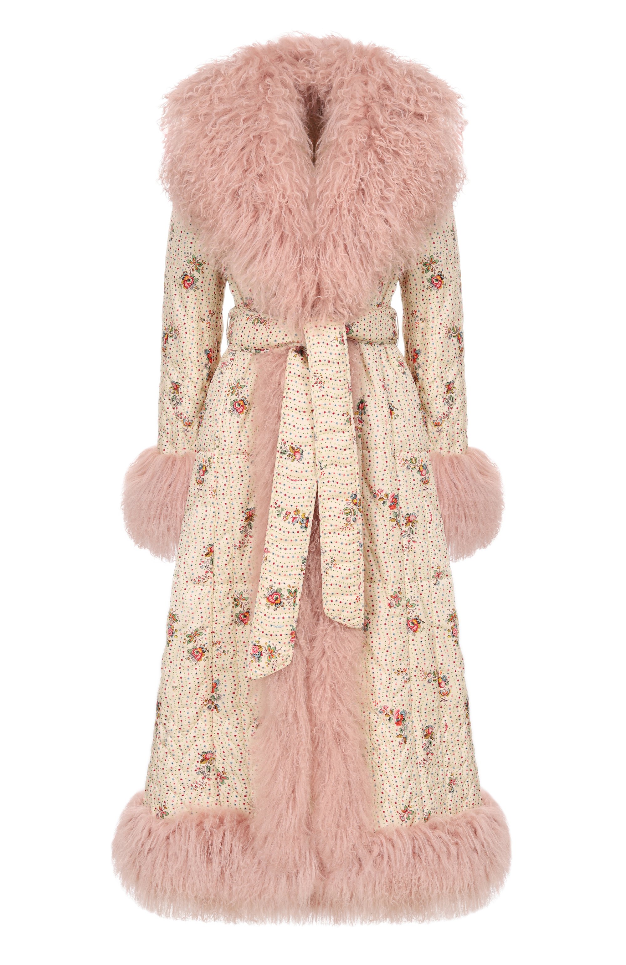 Пальто с отделкой из ягненка VALENTINO, арт. 8B3CL860/9WR, фото 1