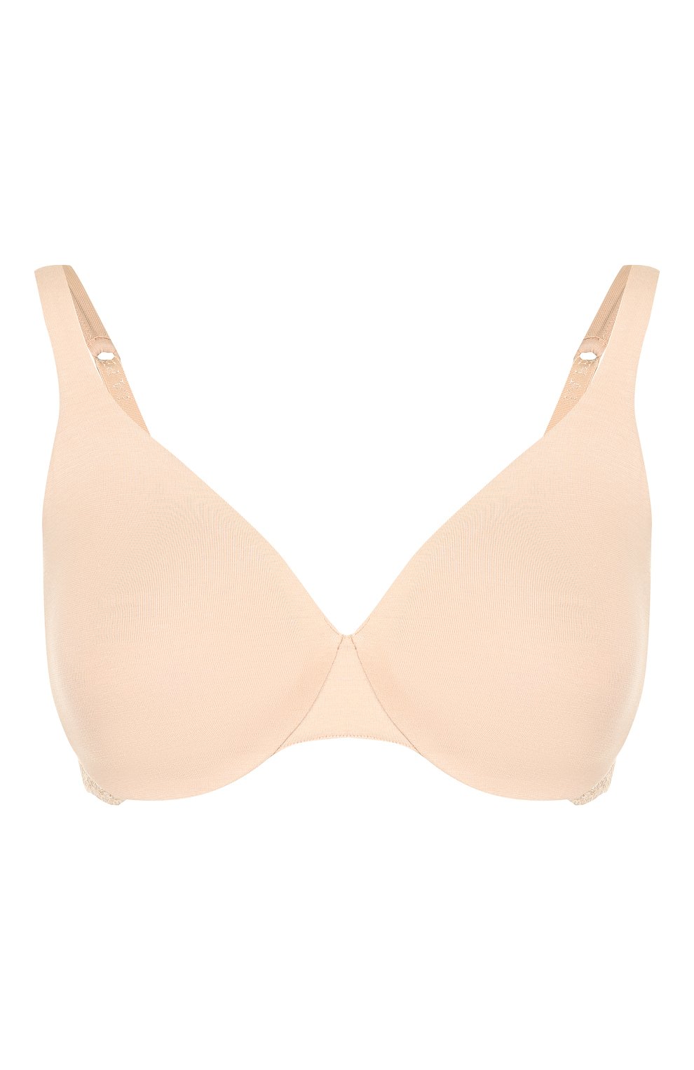 Однотонный хлопковый бюстгальтер с кружевной отделкой LA PERLA, арт. 906532D, фото 1