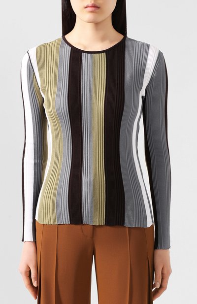 Хлопковый пуловер LOEWE, арт. S540333XB0, фото 3