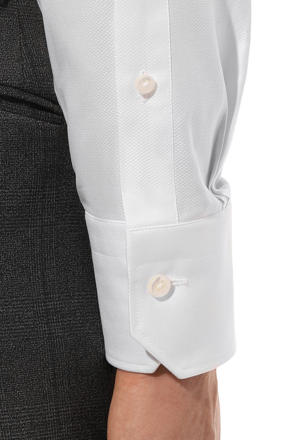 Хлопковая сорочка ZEGNA, арт. 701502A7/9MS0JI, фото 6