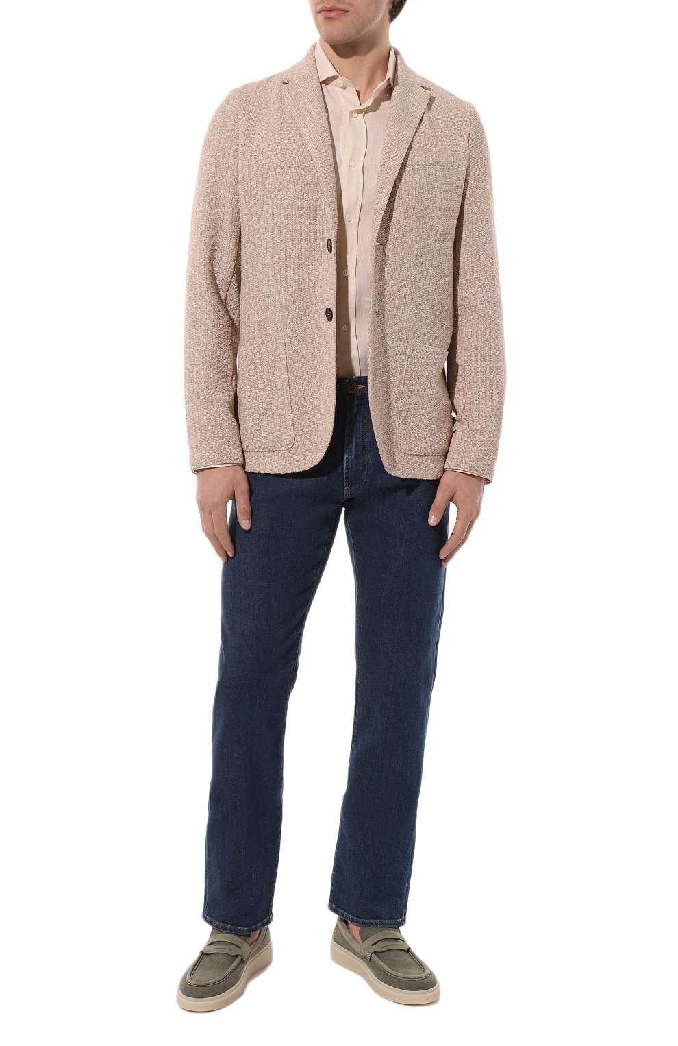 Хлопковый пиджак HARRIS WHARF LONDON, арт. C8Z22PXE, фото 2