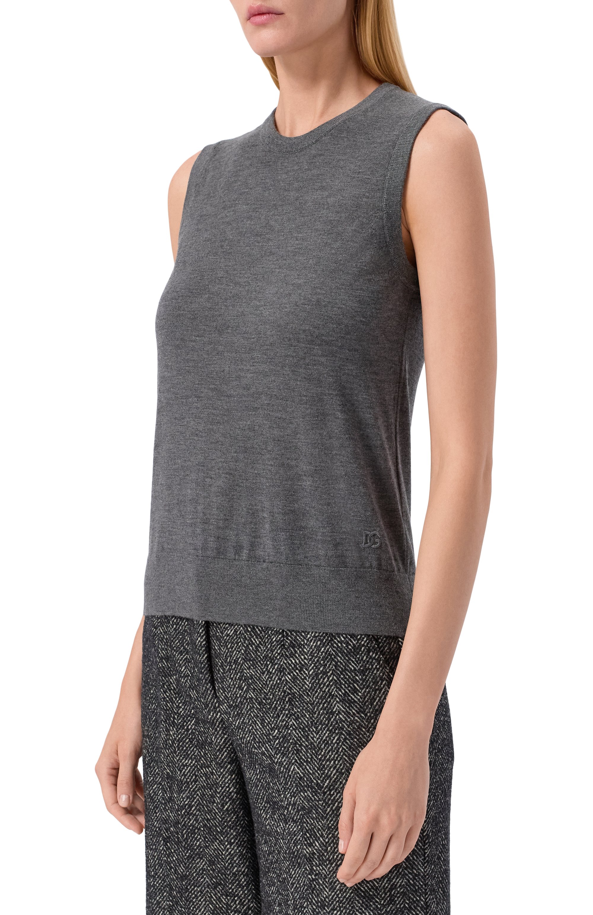 Кашемировый топ DOLCE & GABBANA, арт. FXT63Z/JBW0P, фото 3