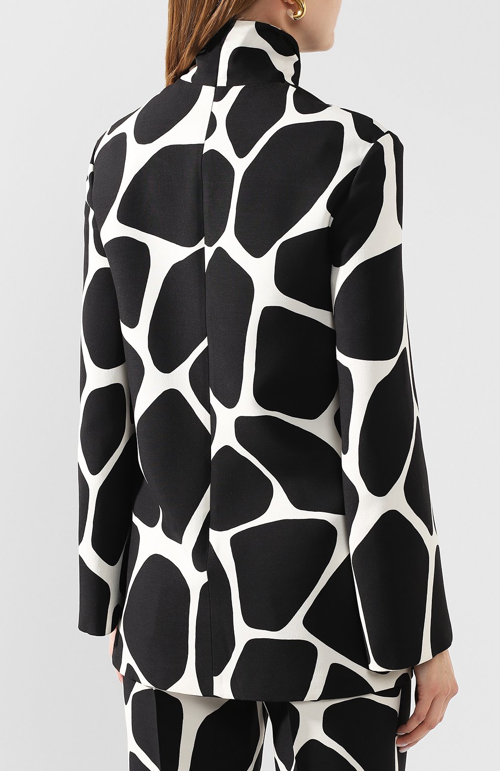 Блузка из смеси шерсти и шелка VALENTINO, арт. TB3AE4A655Y, фото 4