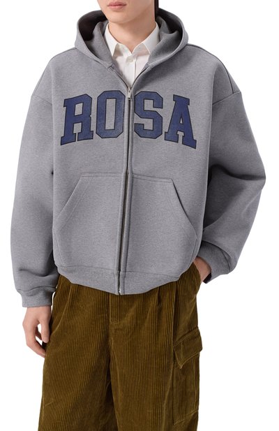 Хлопковая толстовка PLANTA ROSA, арт. PR/HZ/ROSA/750VELVET, фото 3