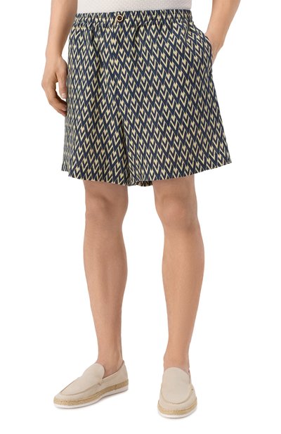 Льняные шорты VALENTINO, арт. 6V3RDE35AK2, фото 3