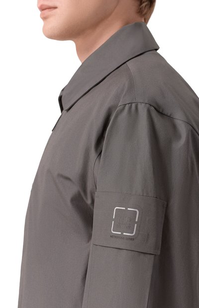 Хлопковый плащ C.P. COMPANY темно-серого цвета по цене 99250 руб., арт. 20CL0W004A/110542A, фото 5 Хлопковый плащ C.P. COMPANY, арт. 20CL0W004A/110542A, фото 5