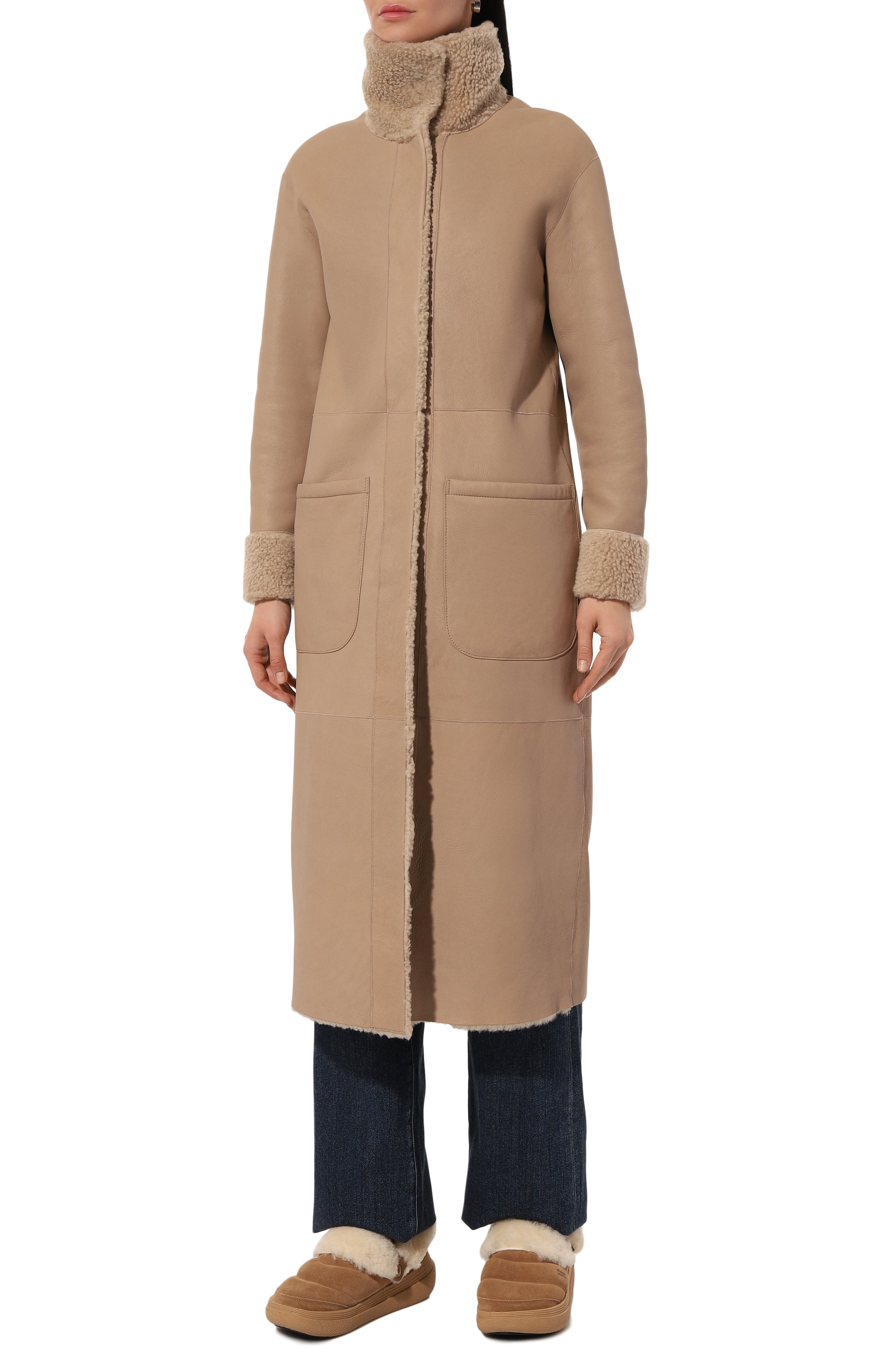 Двусторонняя дубленка SIMONETTA RAVIZZA, арт. F04C0142H19, фото 7